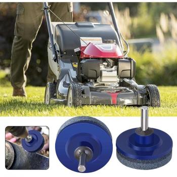 Power Drill Lawn Mower Blade Abrasive
