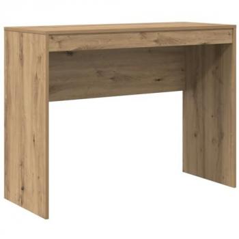 Espace de travail compact en chêne – Bureau engineering