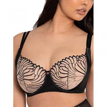 Scantilly Fallen Angel Black Balcony Bra