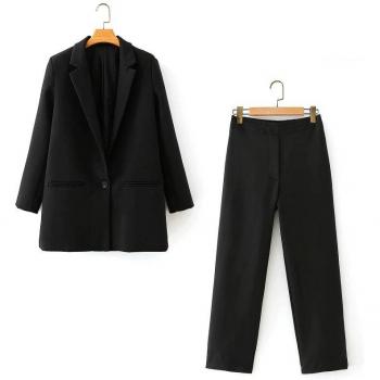 Blazer Negro para Mujer