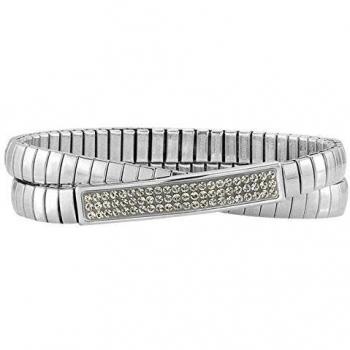 Bracciale Acciaio Zirkon Champagne XTE in Stile Doppio Elastico