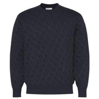 Pullover blu notte Calvin Klein Jeans per uomo