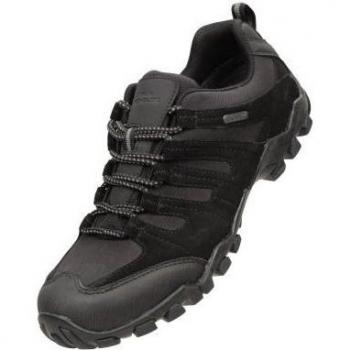 Mountain Warehouse Damen/Women Belfour Outdoor-Wanderschuhe – wasserfestes Wildleder, UK 8, Dunkelblau