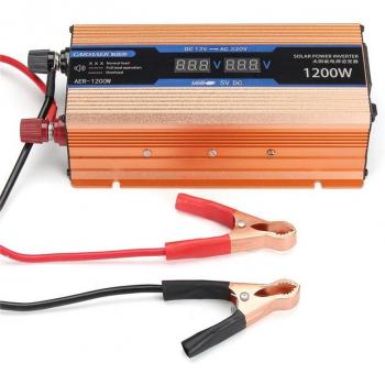 Auto-Energieumwandler 500/1200/2200W mit Doppel-LCD