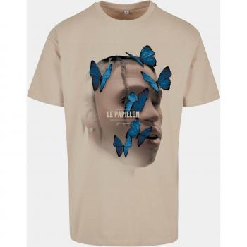 Le Papillon Oversized Menswear Tee – Wet Sand, Size M