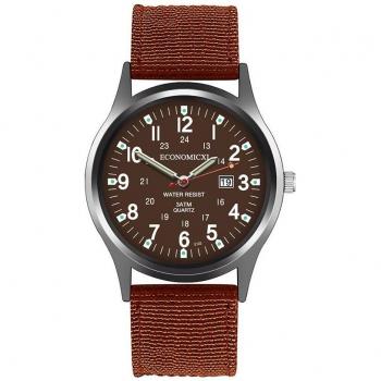 Pulsera Hombres: Reloj A Prueba de Agua con Cuarzo