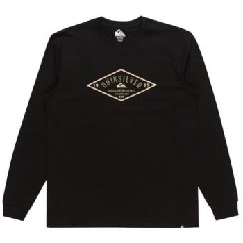 Quiksilver Black Diamond Logo Long Sleeve T-Shirt XL