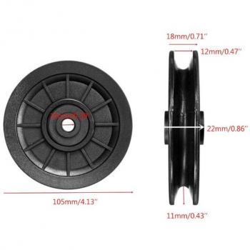 Câble de roue de poulie pour équipement de gymnastique 90/105mm