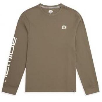 Tommy Green Long Sleeve Cotton Graphic Top – M