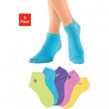 H.I.S Komfort Socken, 5 Paar, mit hochwertiger Verzierung