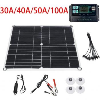 200W Solar Panel Kit for Portable Battery Charging