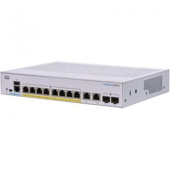 Switch di rete Cisco CBS350-8P-E-2G-EU