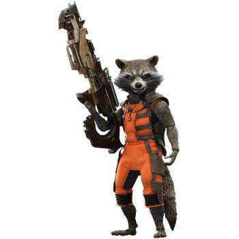 Hot Toys Rocket Raccoon Statuette from Guardians of the Galaxy (30 cm)