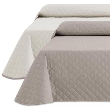 Colcha Acolchada Bicolor para Cama de 135