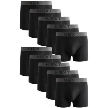 Next 10er Pack Herren Boxershorts in Schwarz
