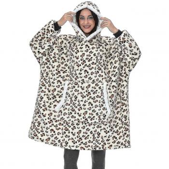 Couvre-Téléviseur Hoodie en Polaire Léo