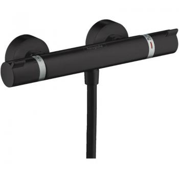 Ducha Termostática Ecostat Comfort de Hansgrohe en Negro Mate