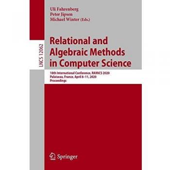 Relational and Algebraic Methods in Computer Science