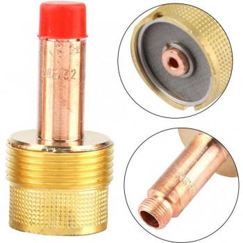 Pince de lentille de gaz 45V64 grande taille 2.4mm 3/32 pour torche TIG WP-17/18/26