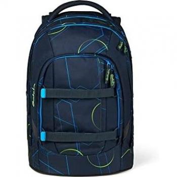Satch Pack Blue Tech Swap your Style Jugendrucksack dunkelblau
