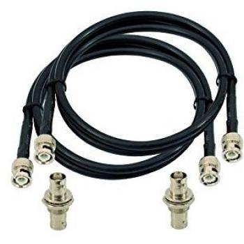 OMNITRONIC 5 m BNC Antennenkabel‑Set (Kurzschluss)