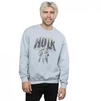 Hulk Punch Graphic Sweatshirt