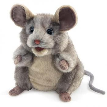 Grey Folkmanis Hand‑Puppet Toy