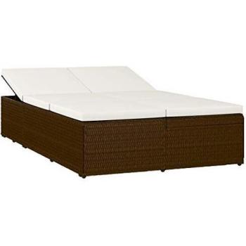 Meuble de rangement pour machine à laver BONICLA 2 portes frêne foncé