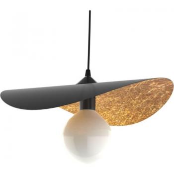 Piuma Suspensa Lumicom E27 42W D.40cm Bianco Opaco