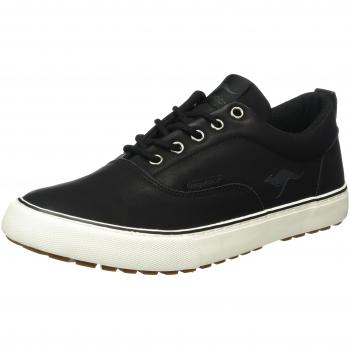 KangaROOS KAVU VI Herren Sneaker Low-Top Schwarz Größe: 7.5 UK