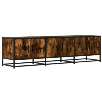 Rovere Fumo Mobile TV 150 × 35 × 41 cm – Truciolato + Metallo