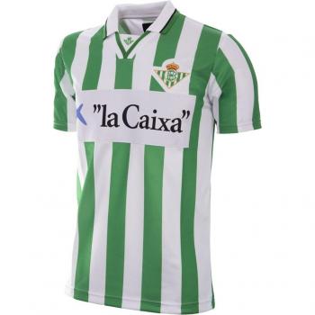 Maillot nostalgique Real Betis Séville 1995 – design Gordillo