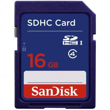 Sandisk SDHC 16 GB Tarjeta de Memoria Flash Clase 4