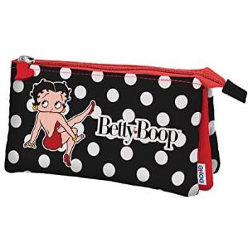 Dohe Estuche 3 Compartimentos Betty Boop 220x125x25 mm