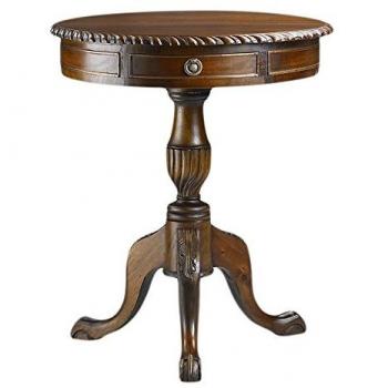 Mesa auxiliar de diseño Moycor 60 cm marrón