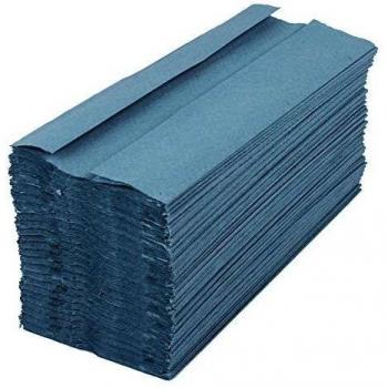 Work 1-Ply C-Fold Hand Towels Blue (2880 Pack) KF03800