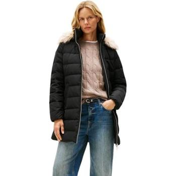 Tommy Hilfiger Steppmantel mit Fellimitat Größe XS