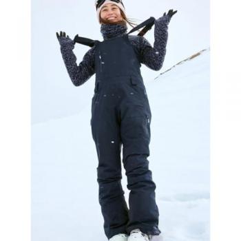 Pantaloni Roxy Stretch Prism GORE-TEX nero opaco donna