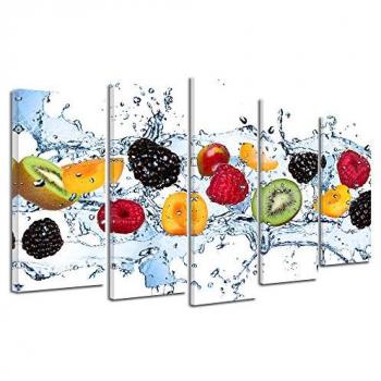 Tableau Artistique Fruits Multicouleur 150x80
