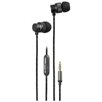Vivanco In Ear Headset Telefonfunktion – Metallisches Urban‑Style‑Design, Lautstärkeregler und Mikrofon