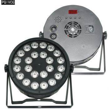 Projecteur LED RGBW 24x12W 4 en 1 DMX512 en plastique pour DJ et spectacles