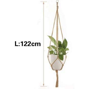 Canasto Decorativo de Yute para Plantas