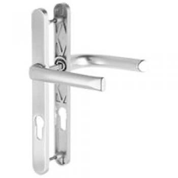 Atlanta 300LMSGL Set di porte a piastra stretta Hoppe Sporgenza ridotta Argento