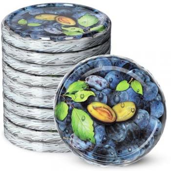 66 mm KADAX Plum Lids – Bundle of 10