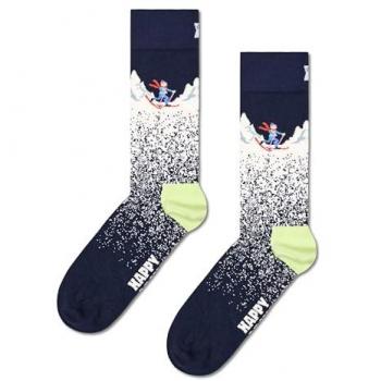Navy Chill Vibes Crew Sock