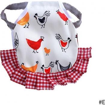 Party Show Props: 6-Style Chicken Costume with Feather Guard Tutu Skirt
