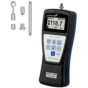 Dinamómetro PCE-PFG 500 con memoria e interfaz USB-B