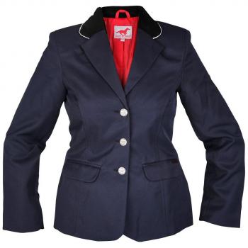 Chaqueta de competición infantil Rojo Caballo, equitación, Blazer, azul, 176EU