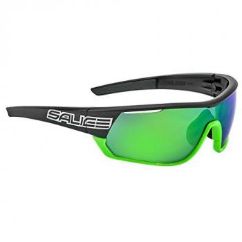 Salice 016 RWP Black Green Lens Polarized Men's Sunglasses Standard Size