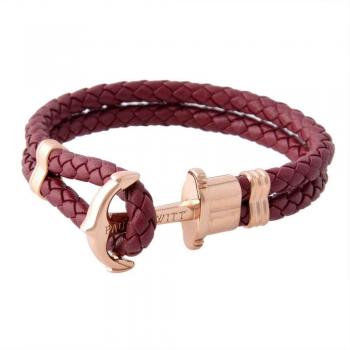 Phphlrdbl Bracciale Paul Hewitt Marrone Oro 1° Dimensione